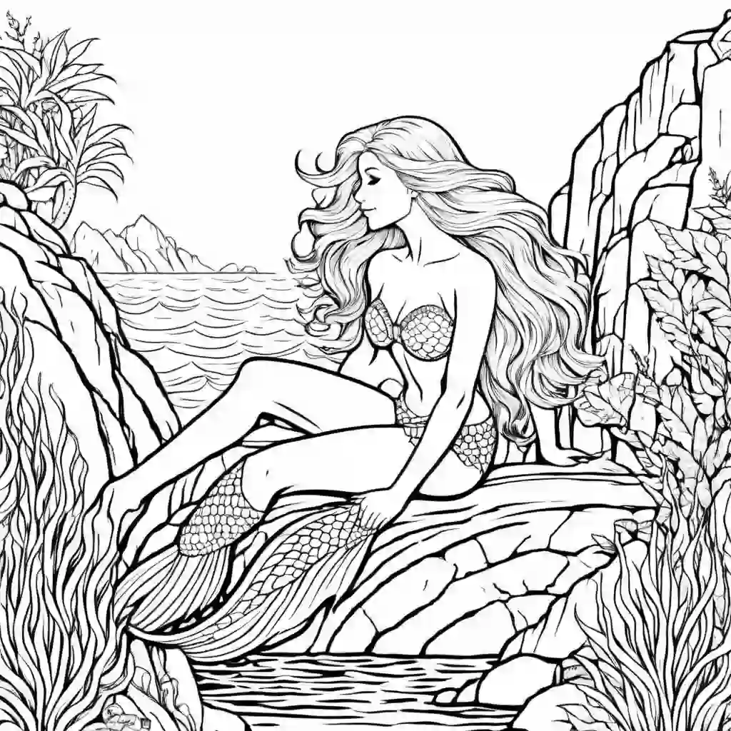 Mermaids_Mermaid on a Rock_8650.webp